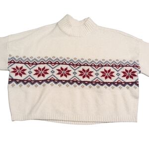 Hollister Holiday Winter Turtleneck Sweater